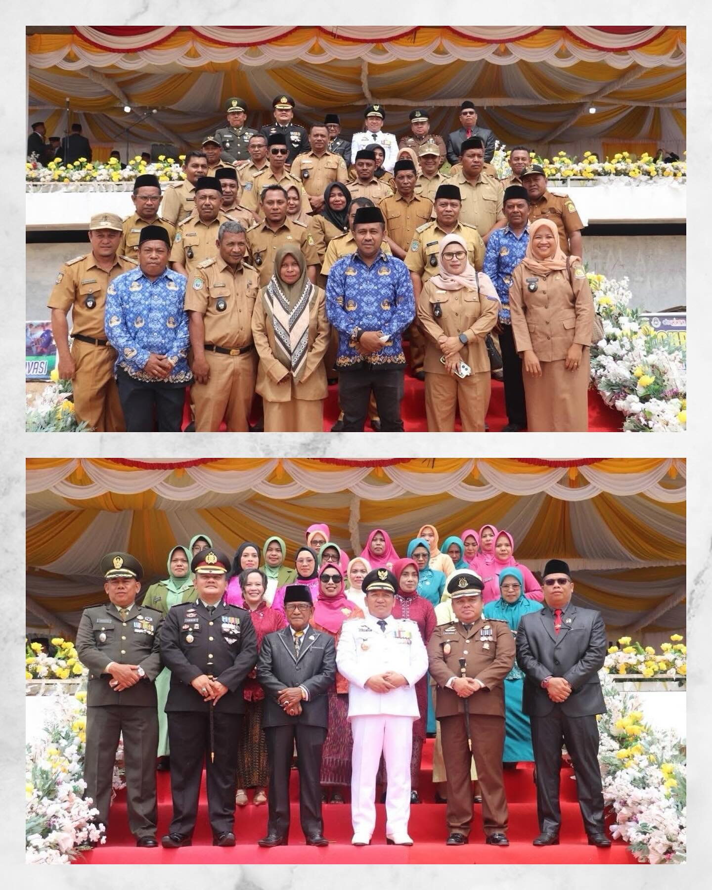 Upacara Memperingati HUT Kabupaten Pulau Taliabu Ke-12 